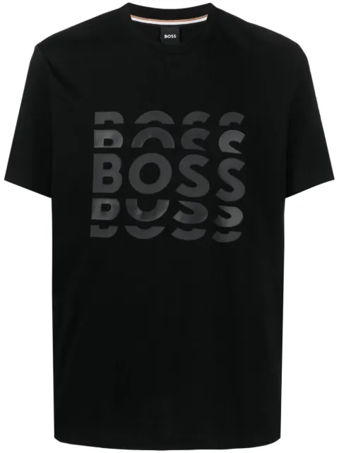 BOSS Camiseta com estampa de logo 