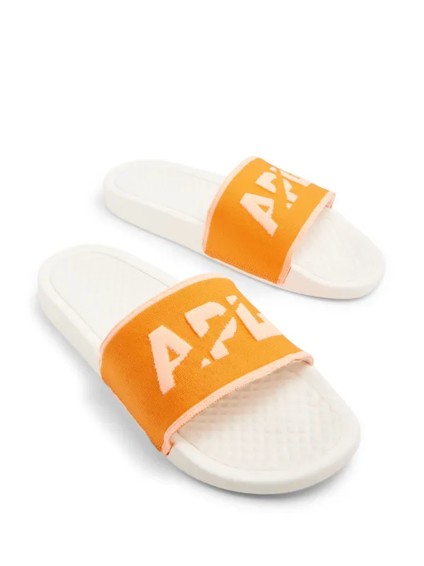 Orange nike 2024 benassi slides