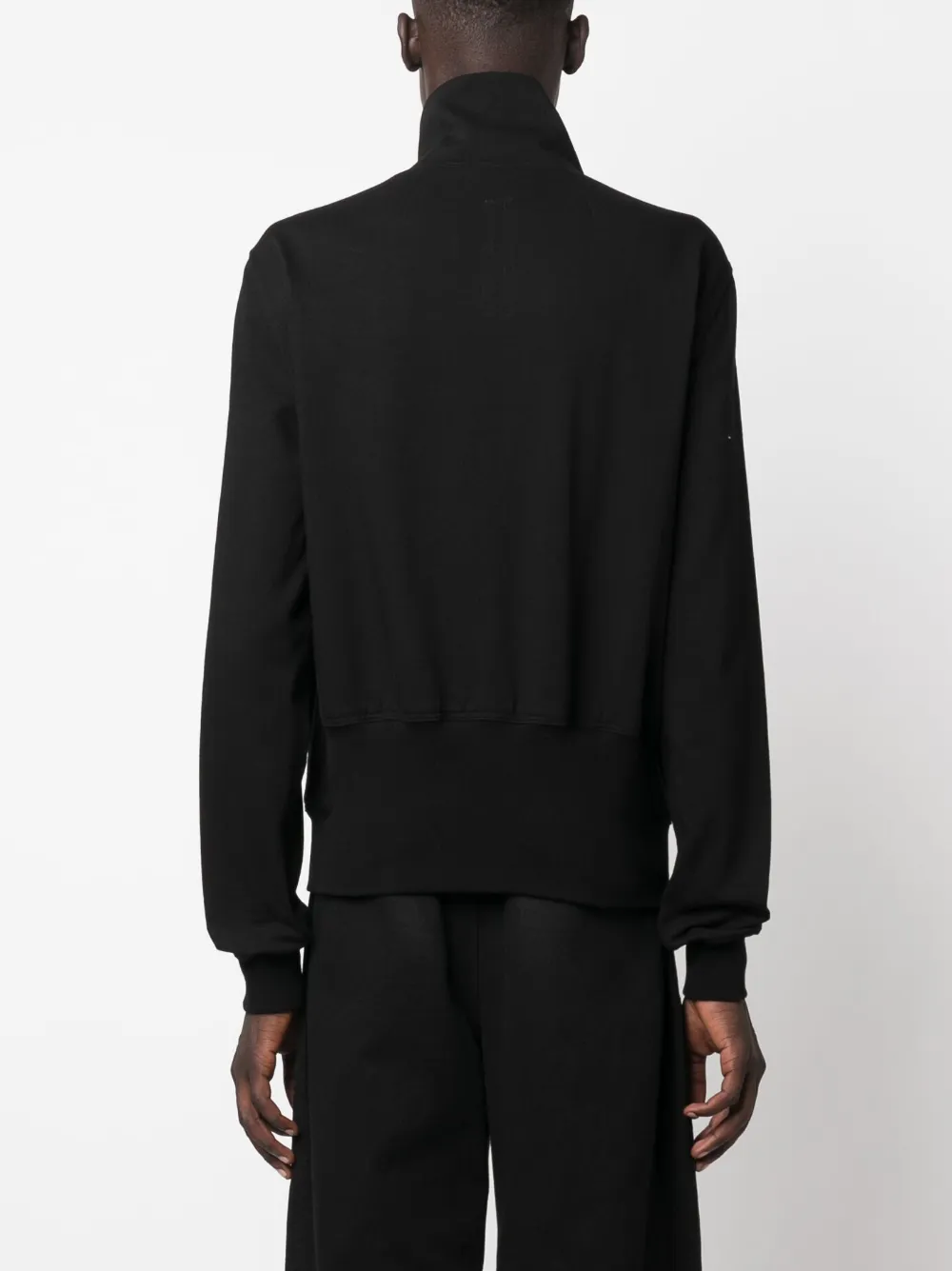 Rick Owens off-centre zip-up Jacket | Black | FARFETCH
