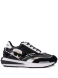 Karl Lagerfeld Zone Karl leather low-top sneakers - Black