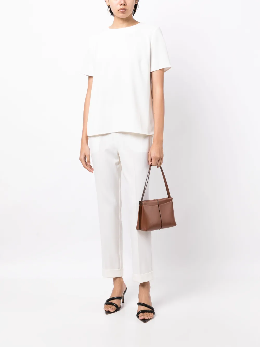 P.A.R.O.S.H. Broek met trekkoord - Beige