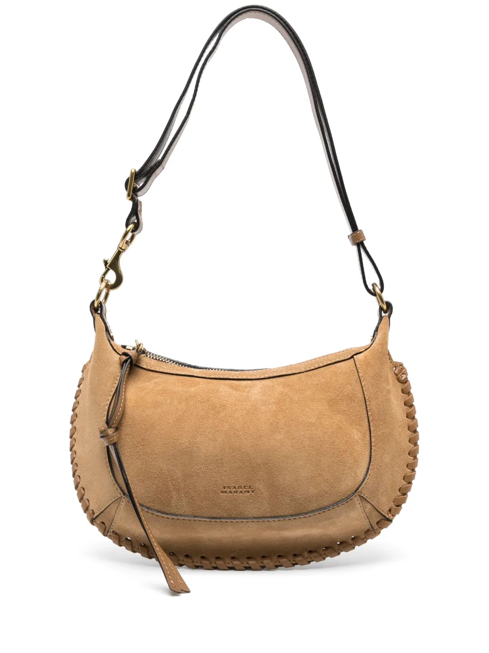 ISABEL MARANT Oskan Moon Leather Shoulder Bag Farfetch