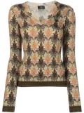 ETRO paisley-pattern sweater - Yellow