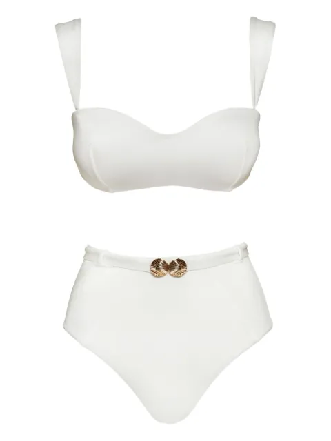 Noire Swimwear Seashell bandeau bikini