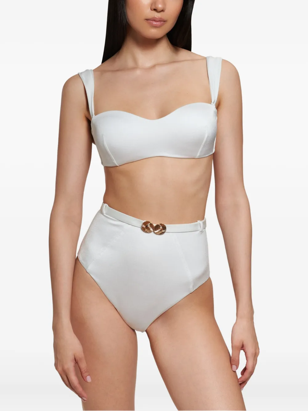 Noire Swimwear Seashell bandeau bikini | Bikinis | Image 2