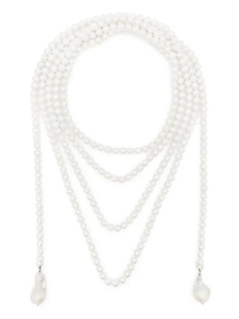 Atu Body Couture x Shirt Fine Jewellery Perlenkette im Layering-Look