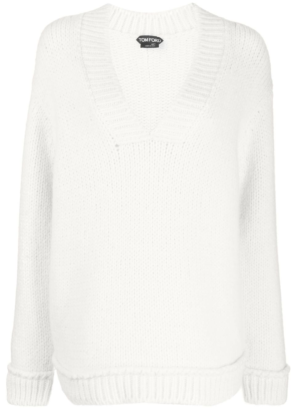 TOM FORD CHUNKY-KNIT WOOL JUMPER