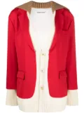 Undercover hybrid single-breasted blazer - Red