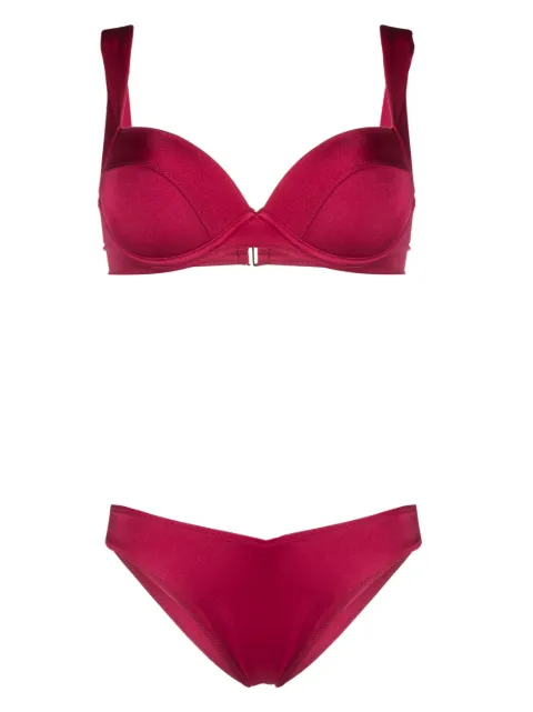 Noire Swimwear seashell-charm bikini set