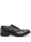 Officine Creative Calixte 035 perforated leather oxfords - Black