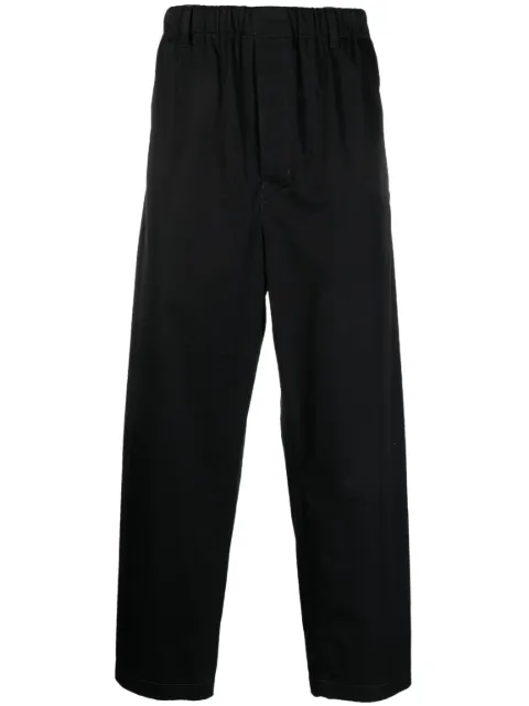 LEMAIRE elasticated-waist wide-leg trousers 