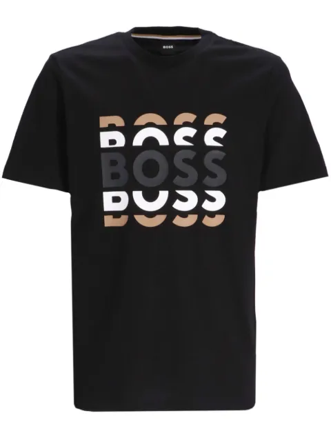 BOSS Camiseta com estampa de logo