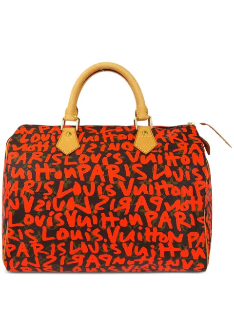 Louis Vuitton Pre-Owned 2008 Monogram Graffiti Speedy 30 handbag WOMEN