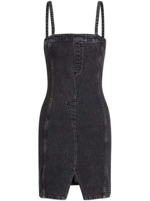 Karl Lagerfeld Jeans платье мини с квадратным вырезом