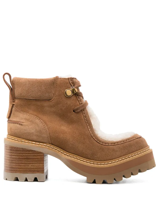 See by chloe suede ankle boots on sale