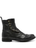 Officine Creative Lexikon 153 leather boots - Black