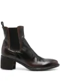 Officine Creative Denner 114 55mm Chelsea boots - Black