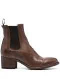 Officine Creative Denner 114 55mm leather boots - Brown