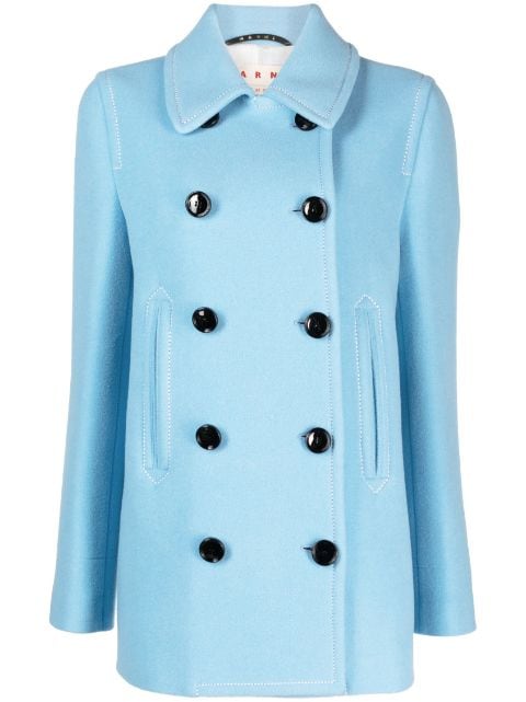 Marni double-breasted short coat