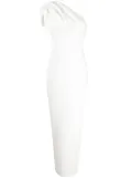 Rachel Gilbert Winnie one-shoulder gown dress - White