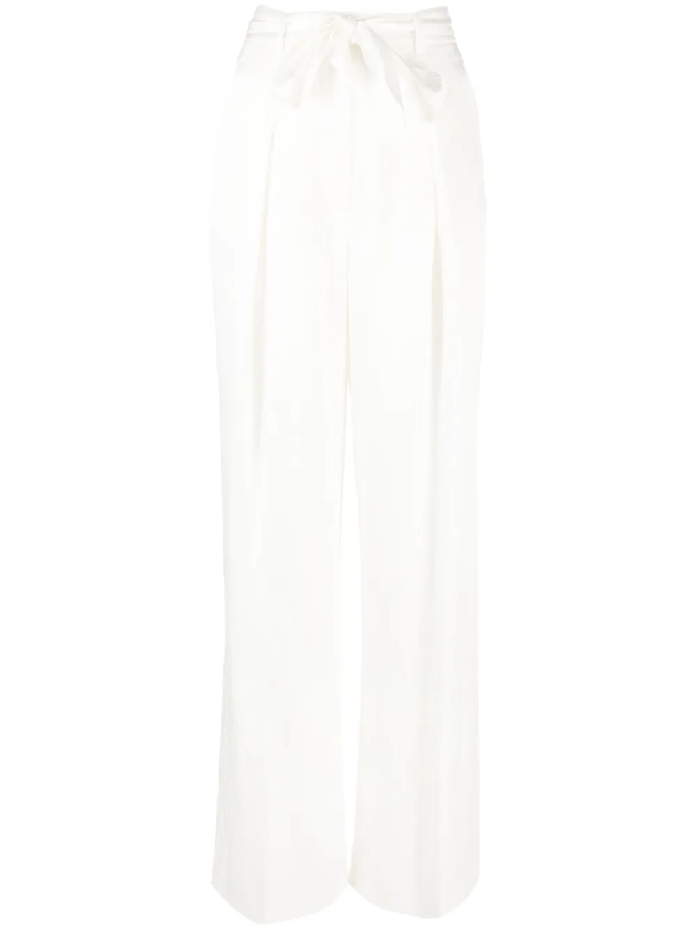 Gabriela Hearst Broek met wijde pijpen Beige
