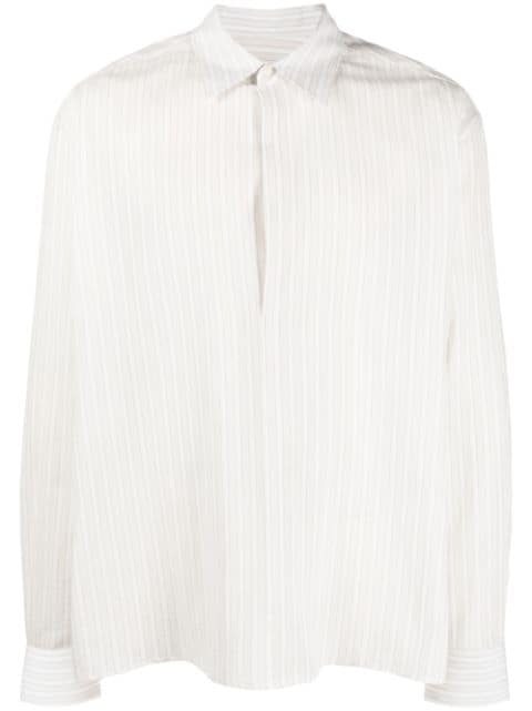 Lanvin striped cotton shirt