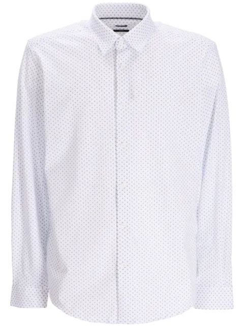BOSS Camisa mangas longas com estampa