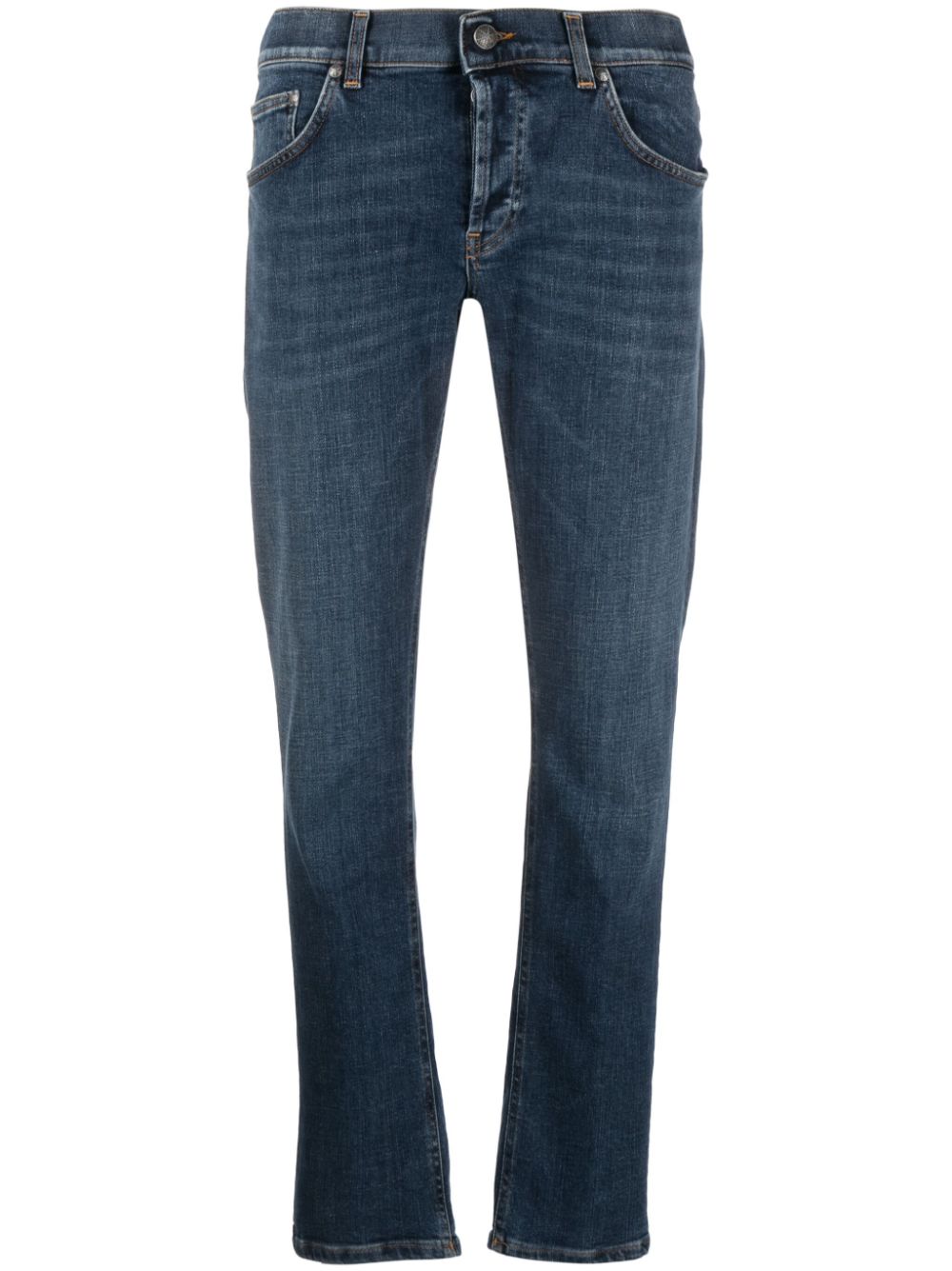 DONDUP low-rise straight-leg jeans - Blue