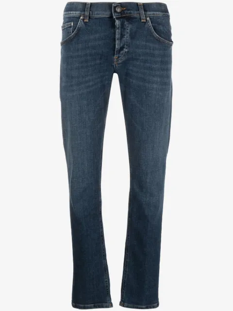 DONDUP low-rise straight-leg jeans