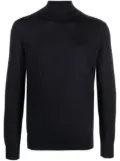 Zegna roll-neck long-sleeves jumper - Blue