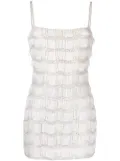 Rachel Gilbert Sadie fringed minidress - White