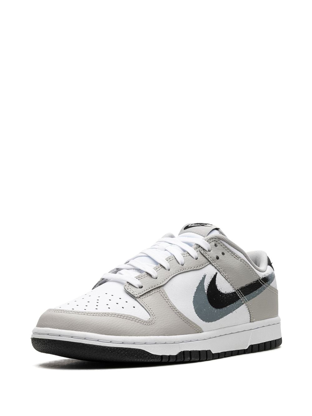 Image 2 of Nike Dunk Low "Stencil Swoosh" sneakers