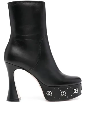 Gucci platform boots on sale
