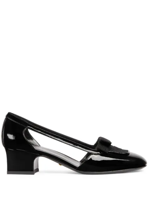 Gucci Double G square-toe pumps 