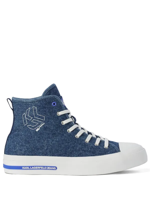 Karl Lagerfeld Jeans KLJ Vulc Hi top Sneakers Farfetch