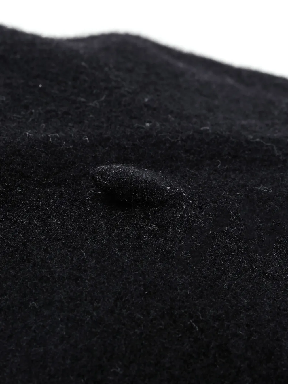 【MARINESERRE】 要在庫確認 MOON LOGO FELTED WOOL BERET Embroidered French Beret • Marine Serre