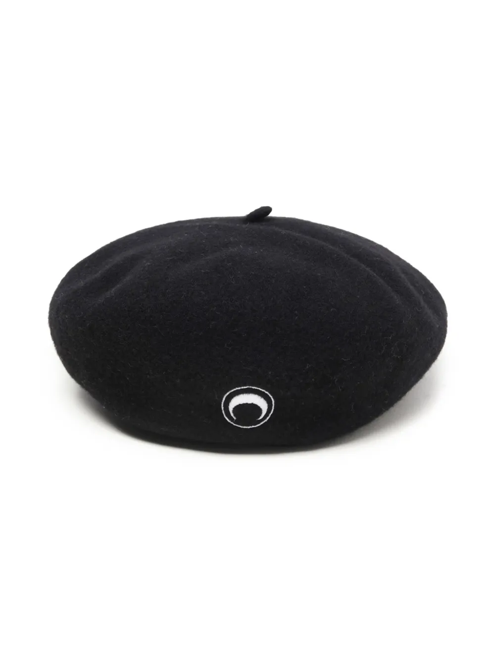 MARINE SERRE ベレー帽 S ブラック Marine Serre ムーン ベレー帽 | ブラック | FARFETCH JP