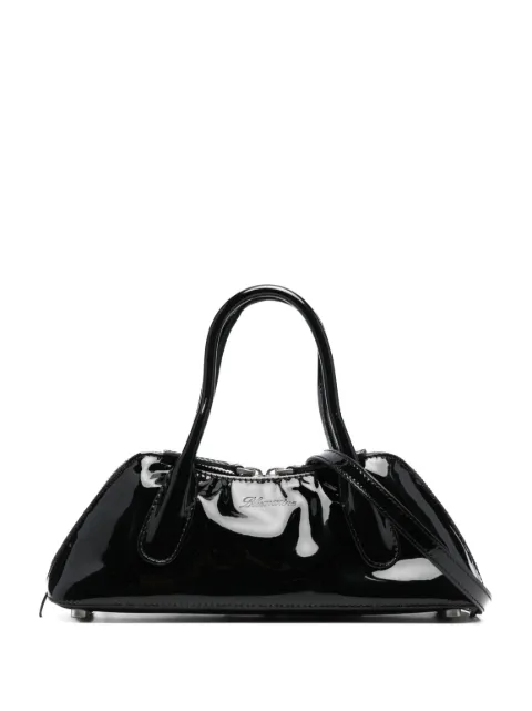 Blumarine High-shine leather tote bag