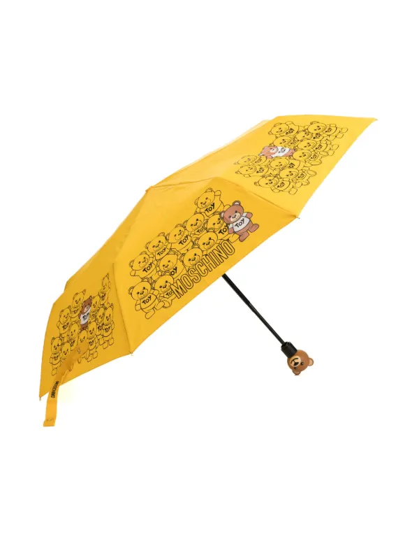 Moschino Teddy Bear-print Umbrella | Yellow | FARFETCH PH