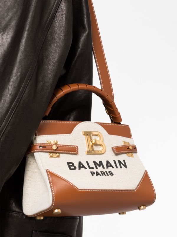 Balmain B-Buzz 22 leopard-print Leather Tote Bag - Farfetch