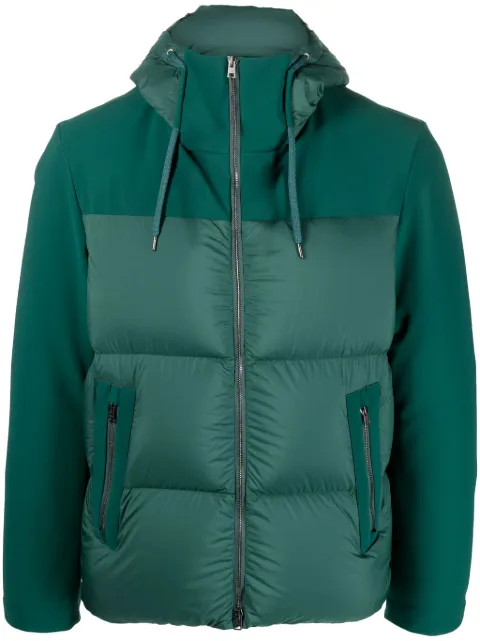 Herno padded hooded down jacket
