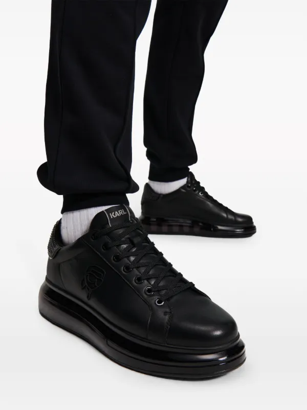 Karl lagerfeld sneakers black deals