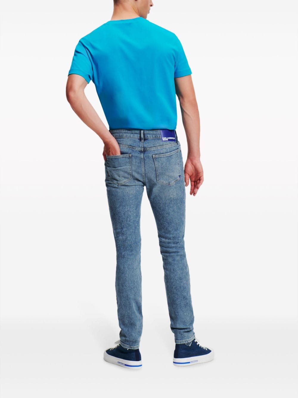Karl Lagerfeld Jeans Skinny jeans Blauw