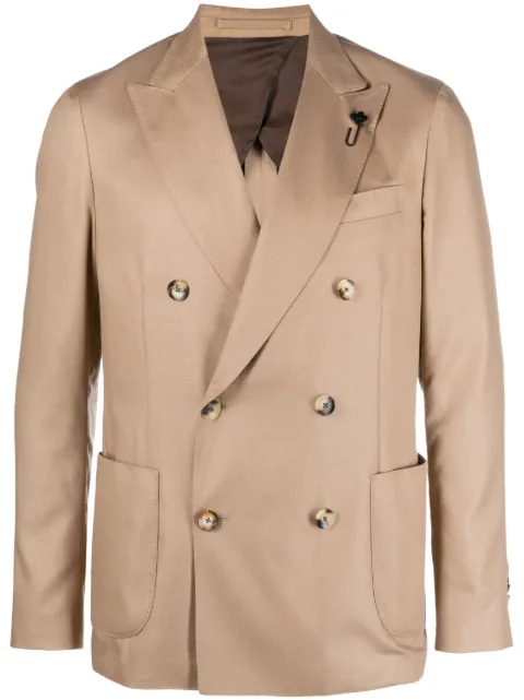 Lardini blazer con doble botonadura