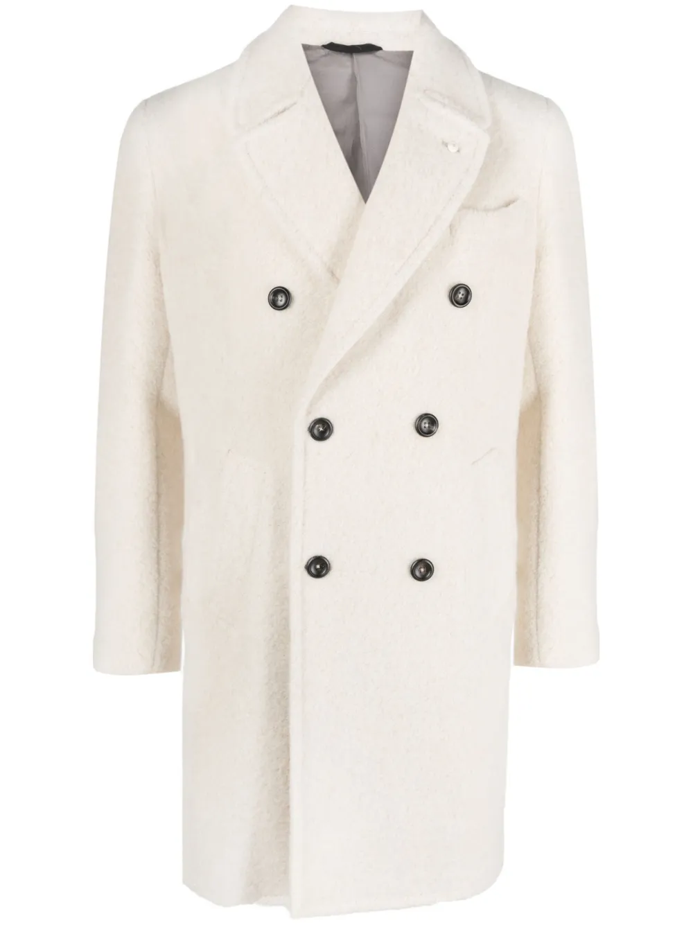 LUIGI BIANCHI MANTOVA peak-lapel double-breasted blazer