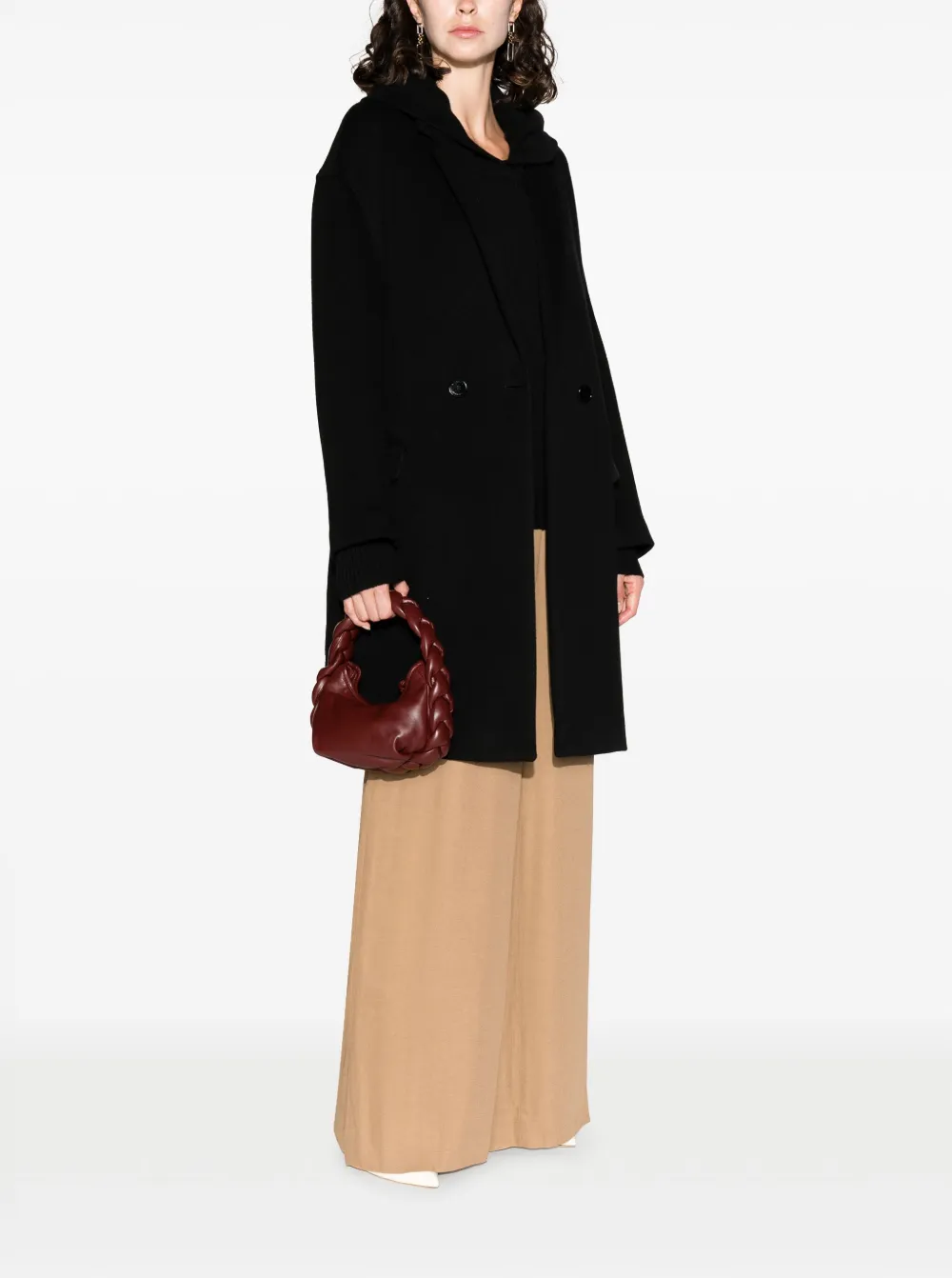 Hereu Espiga leren crossbodytas - Rood