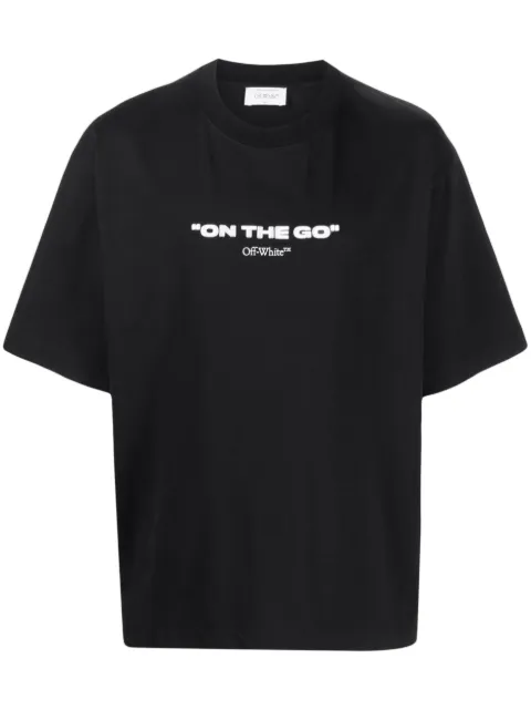Off-White Camiseta On the Go de algodão