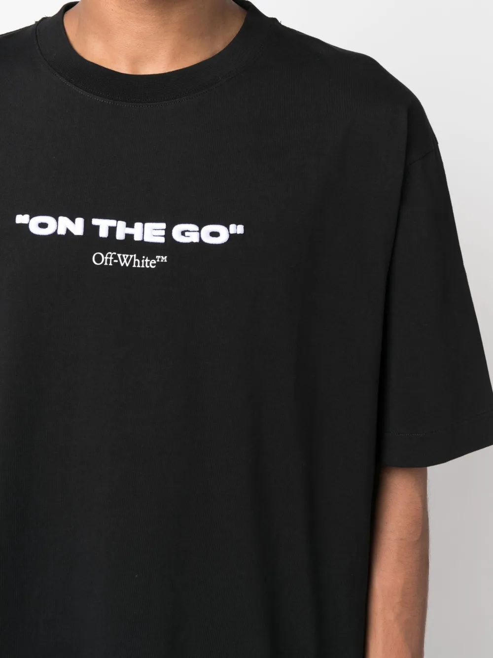 On the Go cotton T shirt