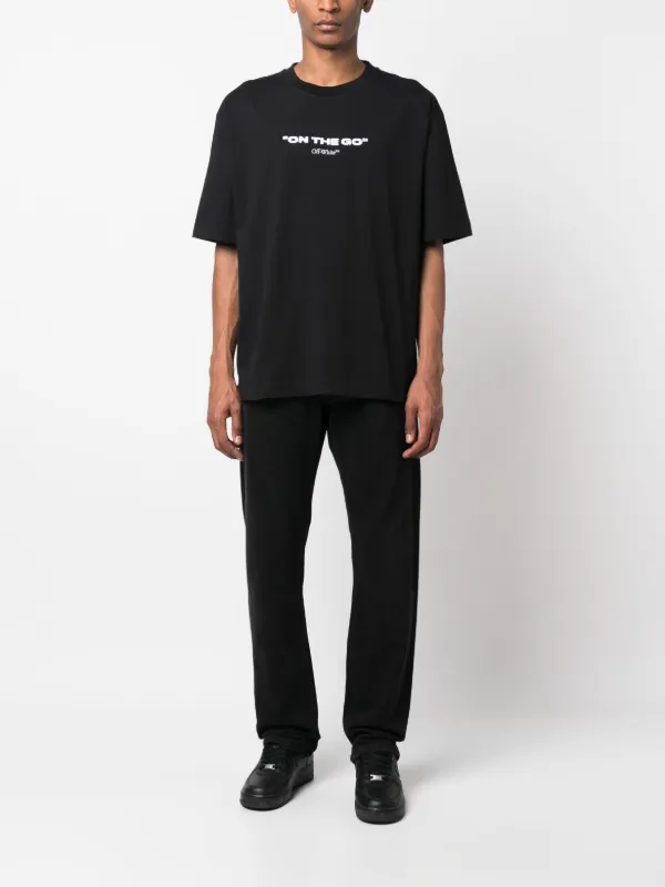 off white not real tee
