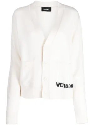 We11done logo cardigan store